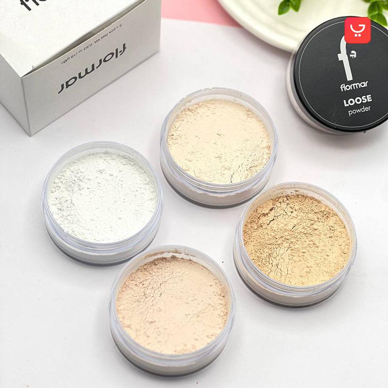 پودر فیکس فلورمار Flormar فیکساتور و تثبیت کننده آرایش